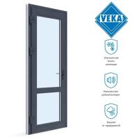 Пластиковая входная дверь VEKA WHS 60 ( 900ш х 2000в ) двухкамерная, Белый/Антрацит okna4068