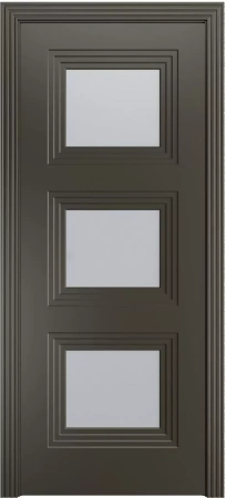 Межкомнатная дверь «Каролина-3 ДО» 2000 x 600 Гриджио