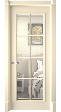Дверь межкомнатная Прованс 1 эмаль и лак 600x2000 1 Emal