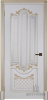 Дверь межкомнатная Александрия 2 Патина золото эмаль и лак эмаль слоновая кость глухая 600x2000 2 Patina
