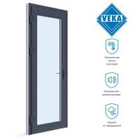 Пластиковая входная дверь VEKA WHS 60 ( 900ш х 2200в ) двухкамерная, Белый/Антрацит dveri4018