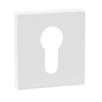 Fantom Накладка на цилиндр КВАДР., мат. белый