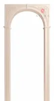 Межкомнатная арка Казанка, цвет белый ясень