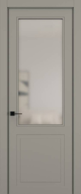 Полотно GEOMETRY 02V Матовый Каменно-серый Fume Satinato 2000*600 A2 R