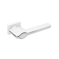 Fantom Дверная ручка Патти, мат. белый/хром блест.