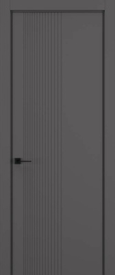 Полотно VERTICAL 07 Матовый Антрацит 2000*600 A2