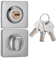 Накладки санузловые с ключом BK02CP-K (хром)