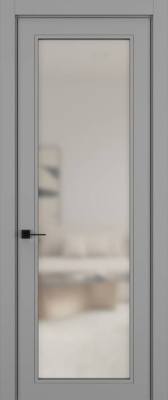 Геометрия 01V ( ПО Сатинированное бронза ) Матовый Светло-серый Нестандарт