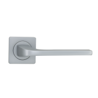 Ручки дверные V46L-2  (матовый хром)