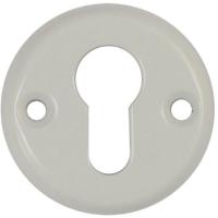 Накладки под цилиндр 016PZ 55 mm W (белый)