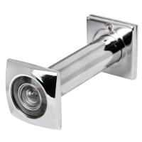 Глазок дверной ZN1 CP 75/130 мм (хром)