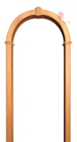 Межкомнатная арка Романская, цвет миланский орех