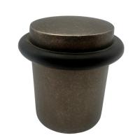Дверной ограничитель DS2 AS (d30; h40) (состаренное серебро)