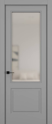 Гармония 02V ( ПО Прозрачное ) Матовый Светло-серый Нестандарт