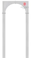 Межкомнатная арка Палермо, цвет сосна белая