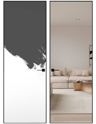 2 MD Под покраску Reverse ( кромка 4 стор. черная ) нестандарт