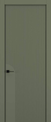 Вертикаль 02 Матовый Оливковый Нестандарт