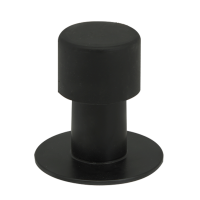 Дверной ограничитель DS11 BL INOX (черный)