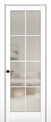 Дверь Керамик снежный 11 NC ст.матовое 2000*800 (196) Krona