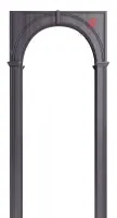 Межкомнатная арка Палермо, цвет дуб грей