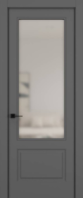 Гармония 021V ( ПО Прозрачное бронза ) Матовый Темно-серый Нестандарт