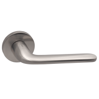 Ручки дверные алюминиевые V34D SL (матовый никель)