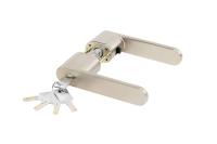 Fantom Дверная ручка с ключами, сатин никель iX Select KEY MSN