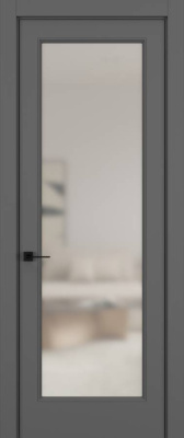 Полотно ELEGANT 01V Матовый Темно-серый Fume 2000*600 A2