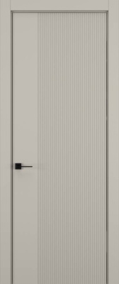 Вертикаль 04 Матовый Серый шелк Нестандарт