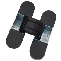 Петля скрытой установки B44-BL (110x30-3D) черный