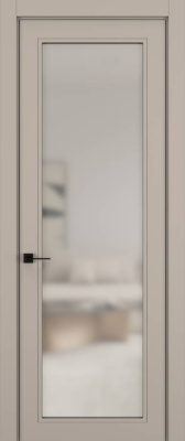 Геометрия 01V ( ПО Сатинированное ) Матовый Латте Нестандарт