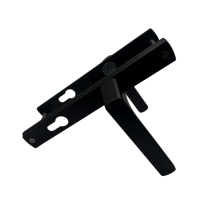 Ручки на планке V2-85BL (черный RAL 9005)