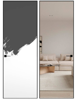 1 MD Под покраску Reverse ( кромка 4 стор. черная ) нестандарт