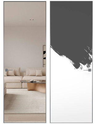 2 MD Под покраску ( кромка 4 стор. матовый хром ) нестандарт