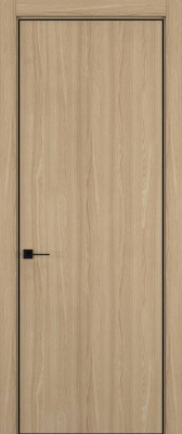 Дверь Дуб натуральный 1 MN 2300*800 (196) кромка черная Eclipse
