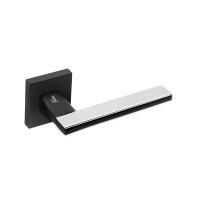 Fantom Дверная ручка Ирма, мат. черный/хром блест.