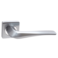 Ручки дверные V10L (матовый хром)