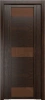 Межкомнатная дверь «QDO R, ДО» 2000 x 600 Дуб мокко
