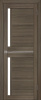 Дверь межкомнатная LIGHT 2121 экошпон серый велюр остекленная 900x2000 2121 Velyur