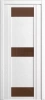 Межкомнатная дверь «QDO R, ДО» 2000 x 600 Грей