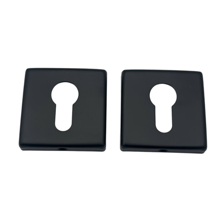 Накладки под цилиндр ET06BL-2 HL (черный)