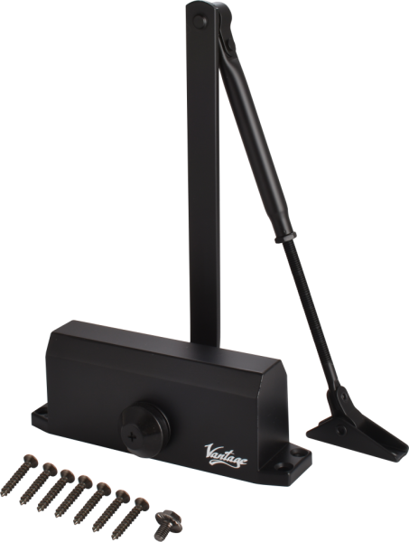 Дверной доводчик  DD-80BL (черный)