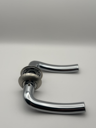 Ручки дверные алюминиевые  V26D AL (матовый никель)