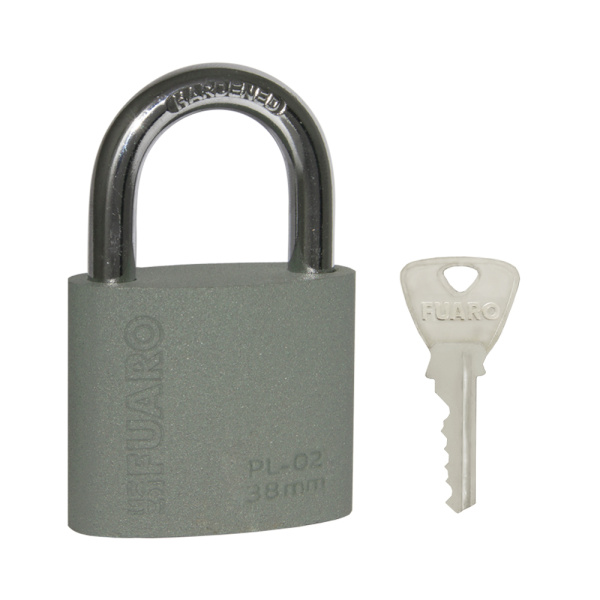 Замок Fuaro (Фуаро) навесной PL-PROTEC-0238 3key (PL-02-38) англ. /блистер