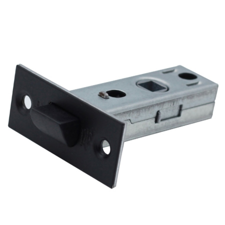 Защелка межкомнатная пластиковая Р45BL (черный)