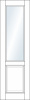 Тоскана_Neo_602.21 ЭКО-шпон 60*200 Белый снежный Бронза матовое