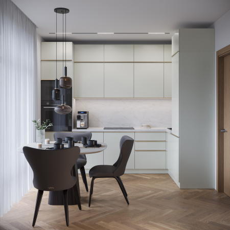 Готовый кухонный гарнитур БЕАТРИС мята