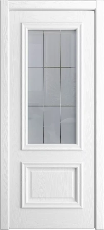 Межкомнатная дверь «Бристоль Премиум, ДО» 2000 x 900 Грей