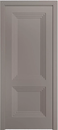 Межкомнатная дверь «Каролина-2 ДГ» 2000 x 900 Темно-серый