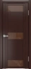 Межкомнатная дверь «QDO R, ДО» 2000 x 700 Красное дерево